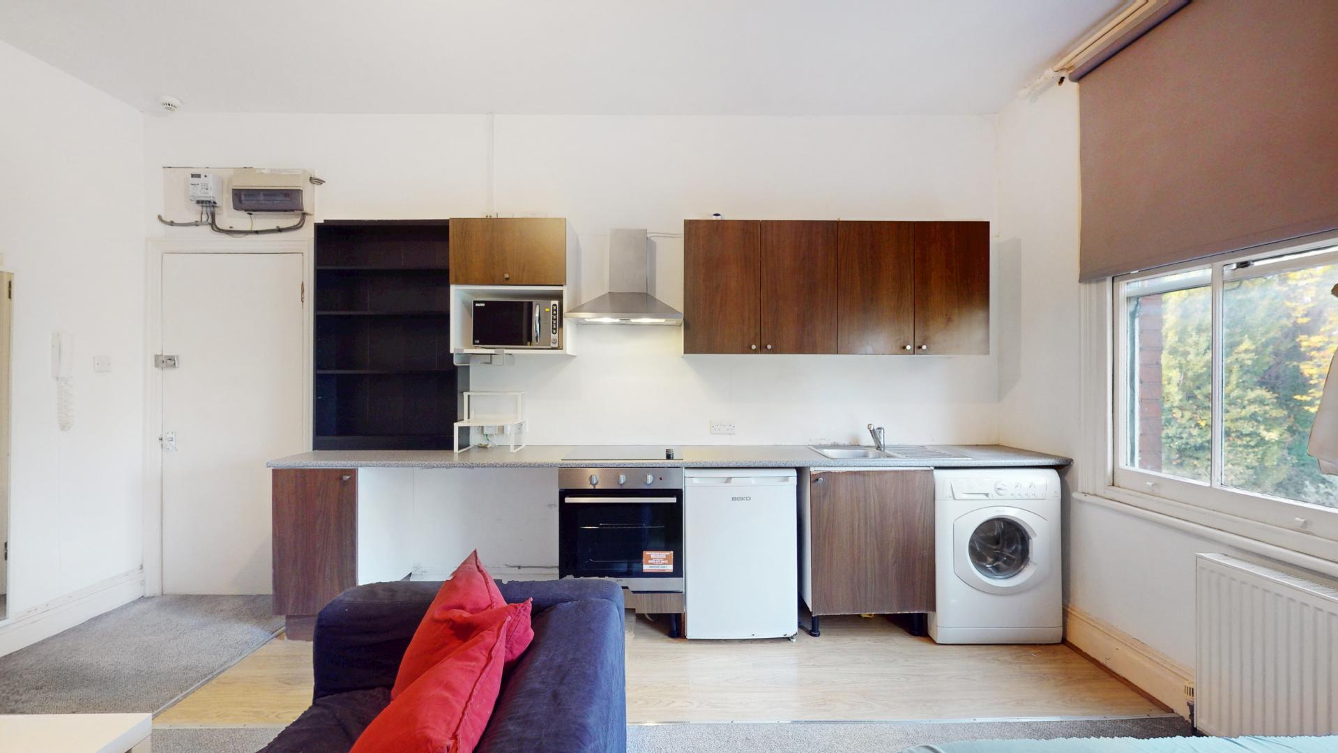 Modern Studio Goldhurst Terrace, West Hampstead (Heating + Hot water included)